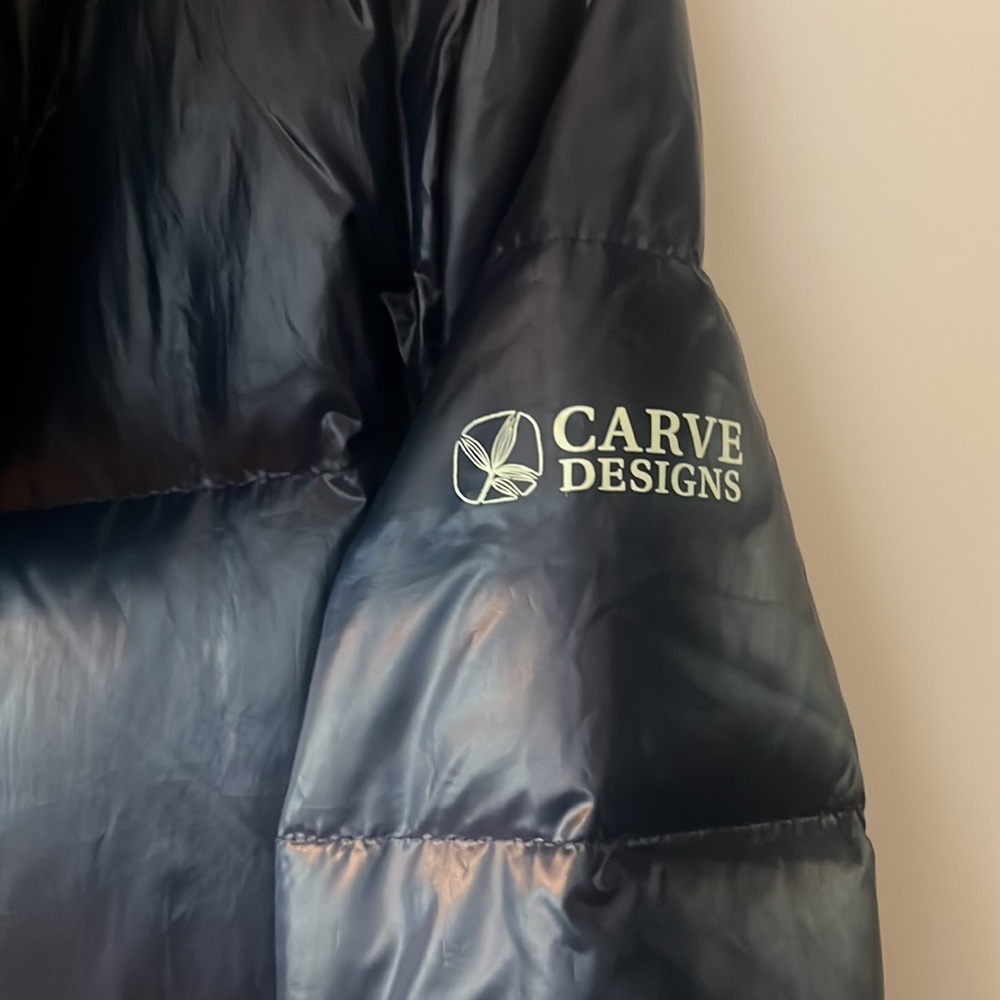 Carve Designs Women’s down jacket, navy blue, size XS - Picture 5 of 11